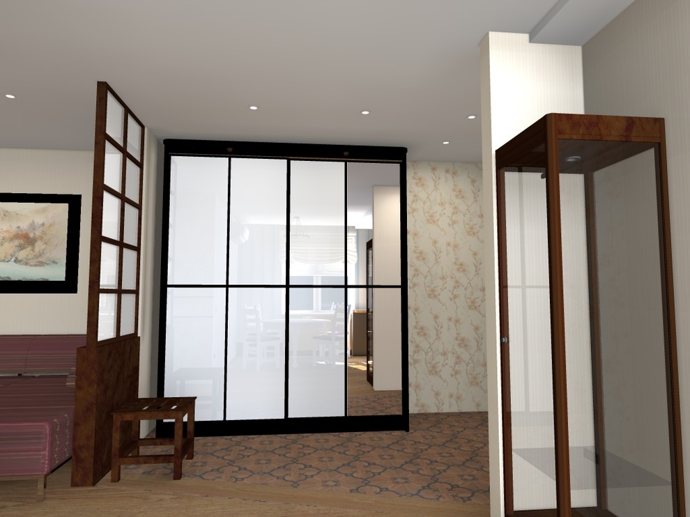 Запад и Восток. Проект квартиры. Нижегородская область.