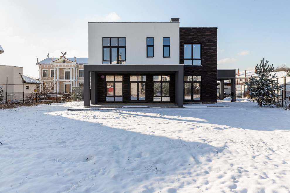 Жилой дом в стиле минимализм