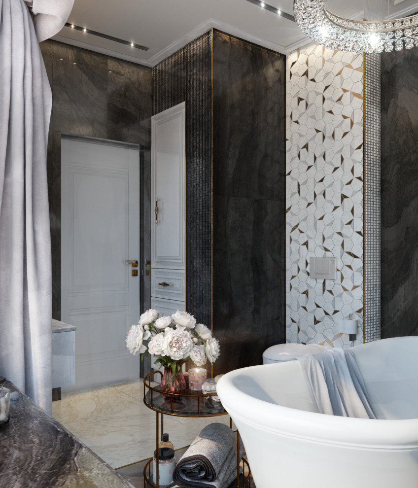 Ванна в стиле арт-деко