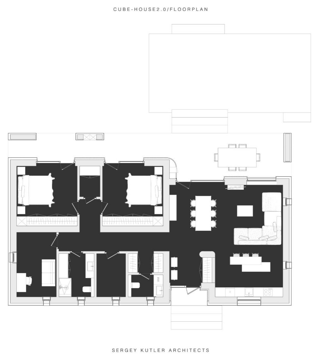 ДОМ-КУБ 2.0 | CUBE-HOUSE 2.0