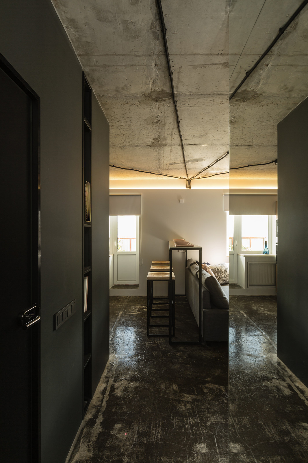 Студия в спальном районе Санкт-Петербурга