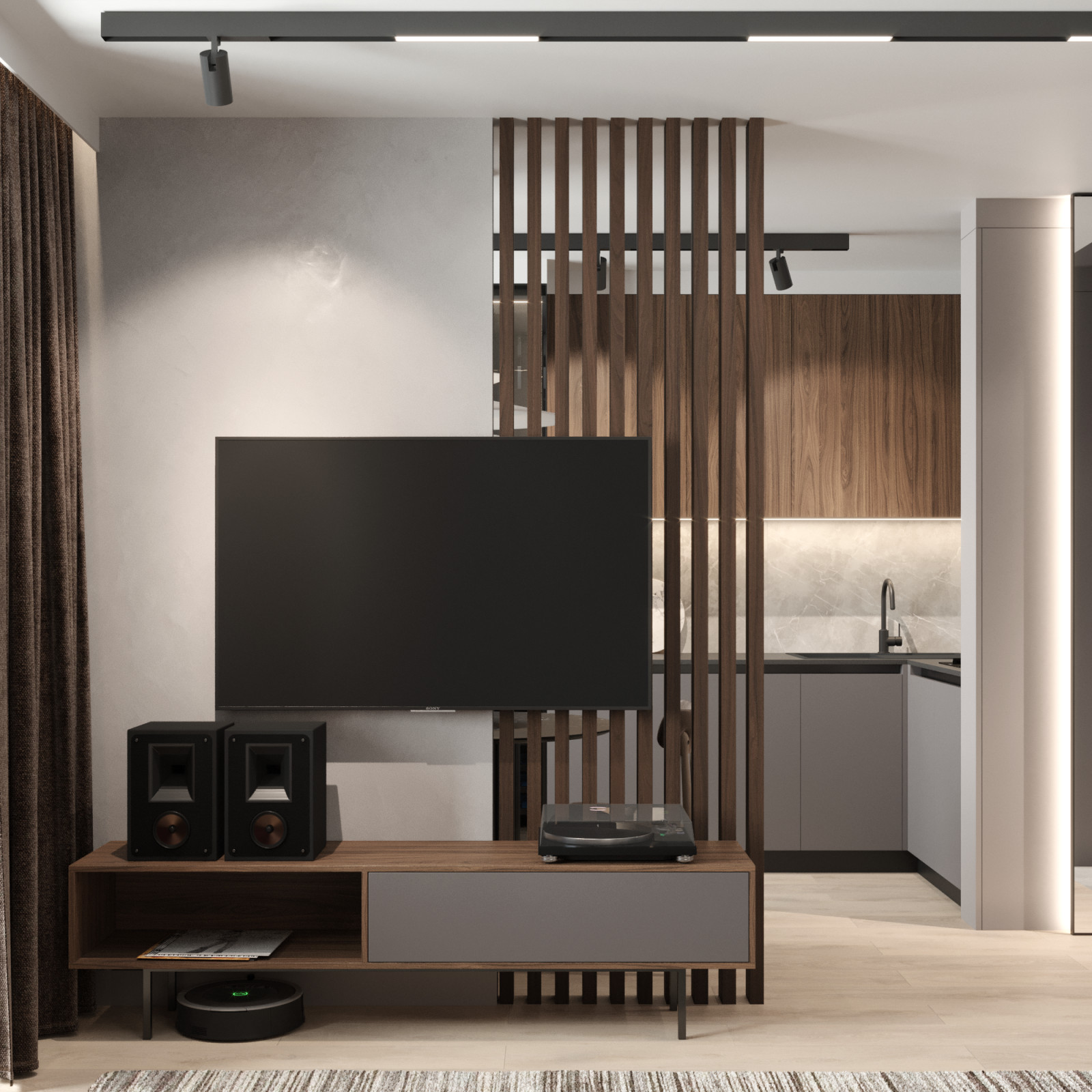 Дизайн интерьера студии ул. Авангардная