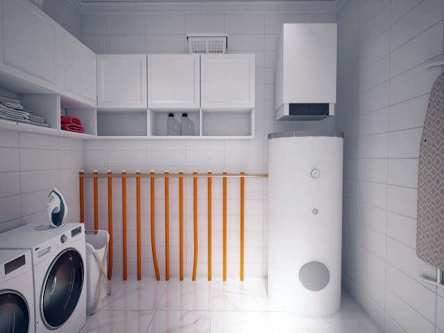 Интерьер бойлерной