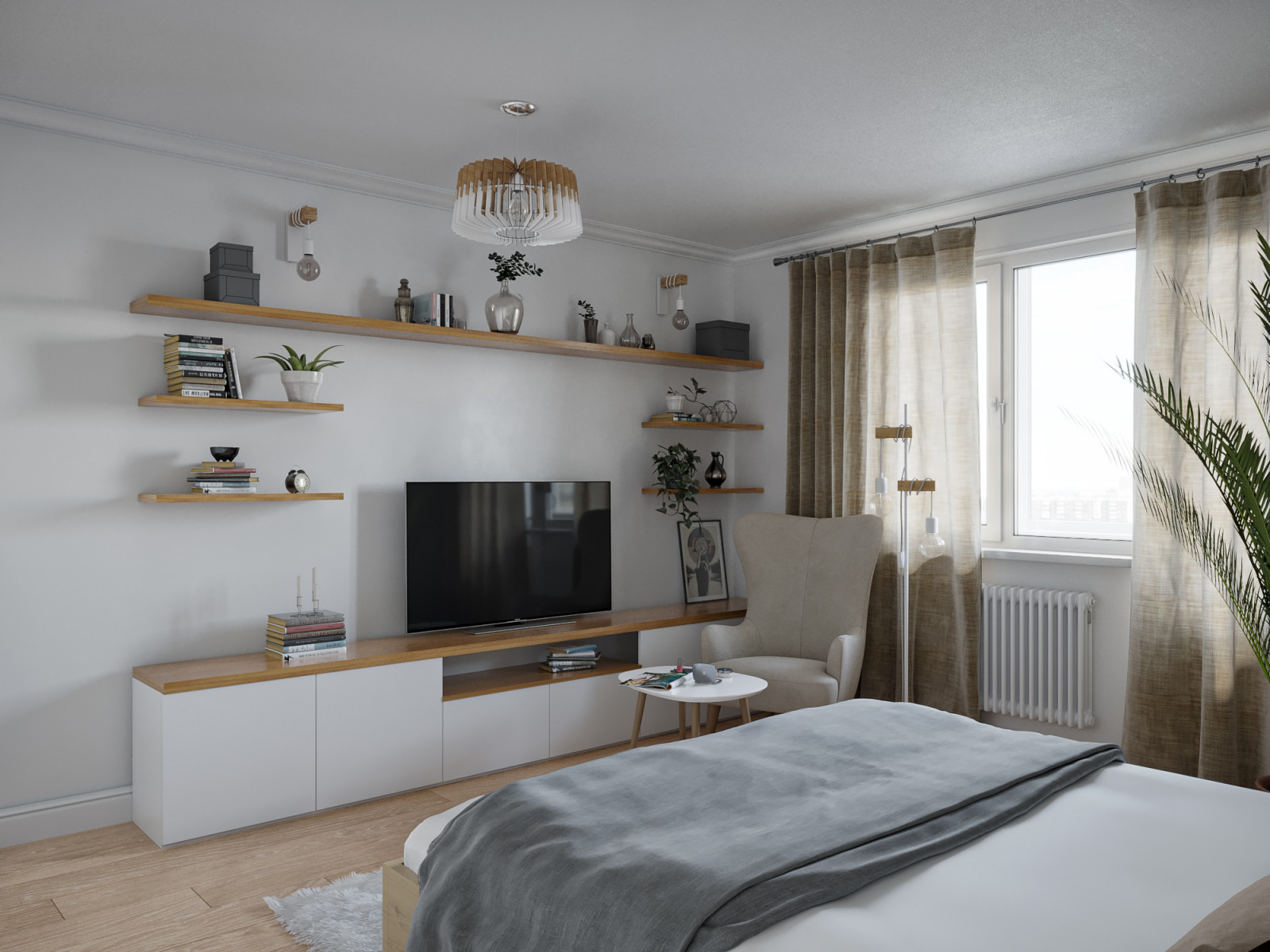 Квартира "Белый лист"