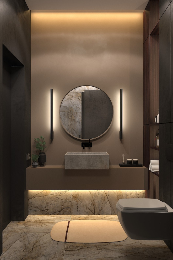 Мужская душевая комната