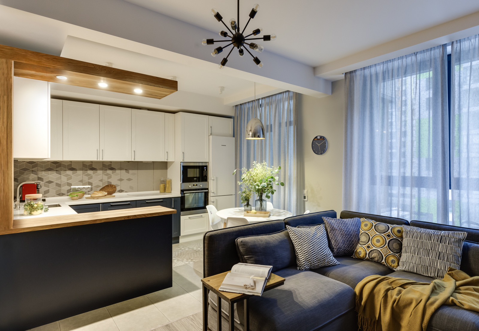 На границе синего