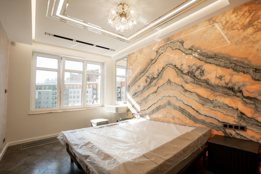 Ремонт квартиры в ЖК "Рассказово", 68 кв.м. в стиле ар-деко