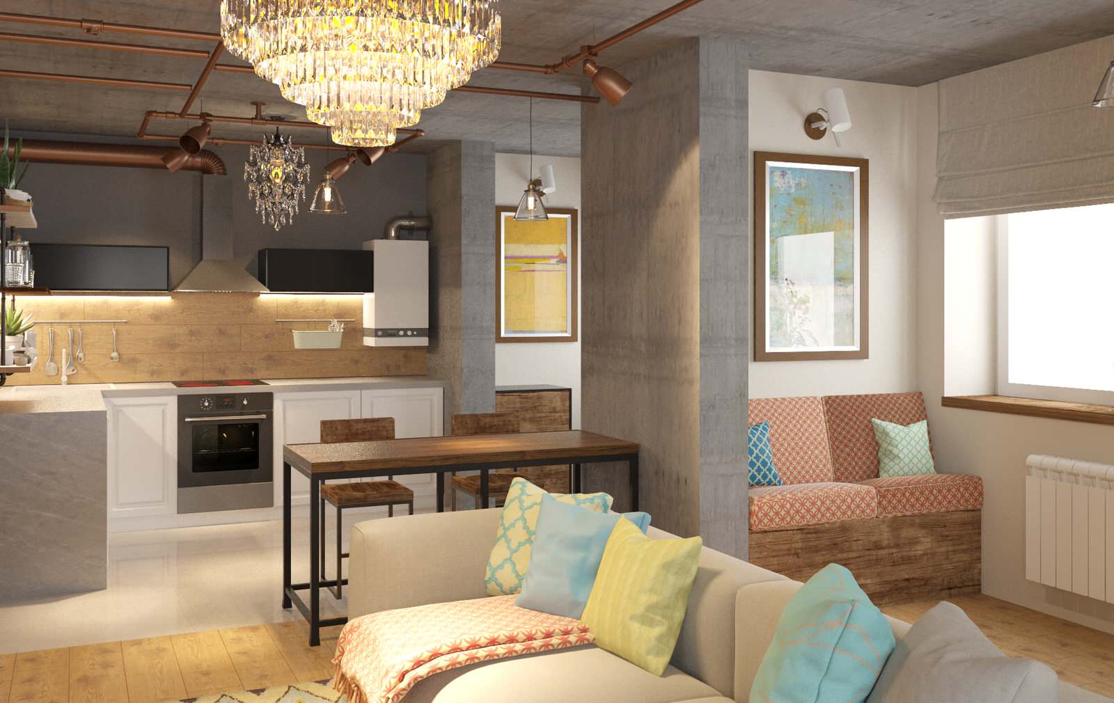 Квартира для Миши и Оли