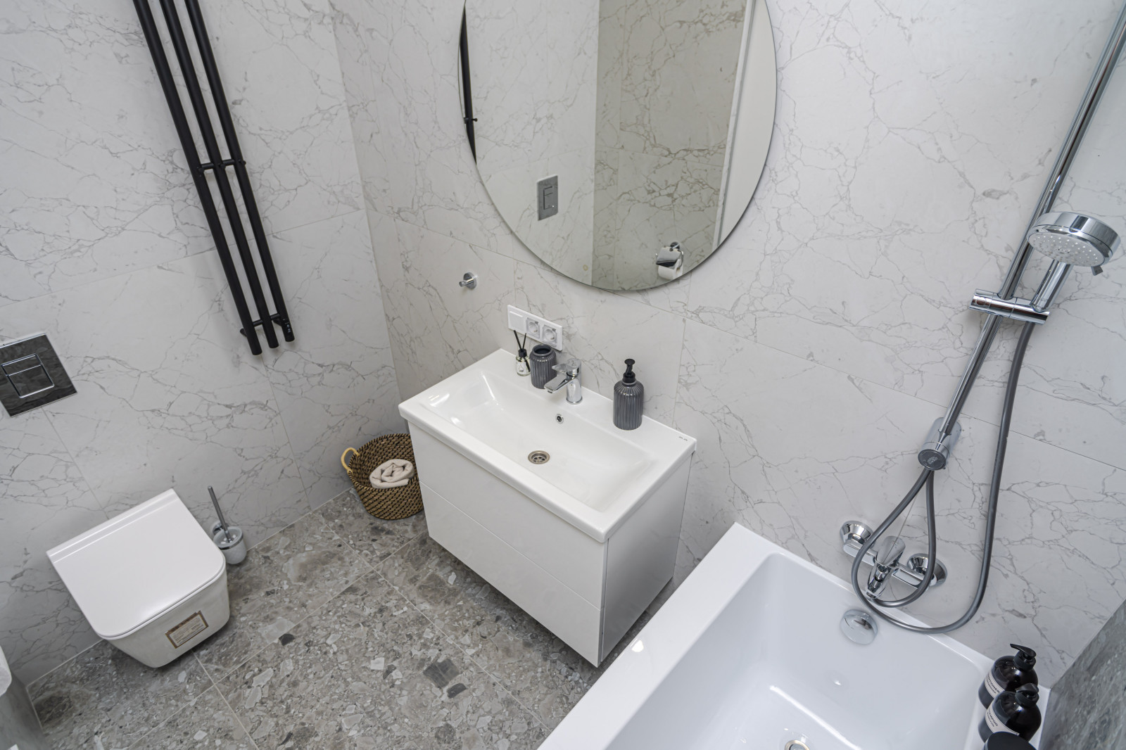 Светлая квартира в скандинавском стиле