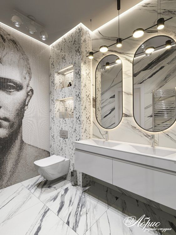 Дизайн интерьера двухэтажной квартиры (ул.Вишнёвая)