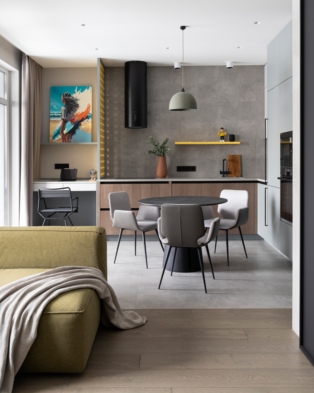 Квартира ЗИЛ. Дизайнер Павел и Светлана Алексеевы