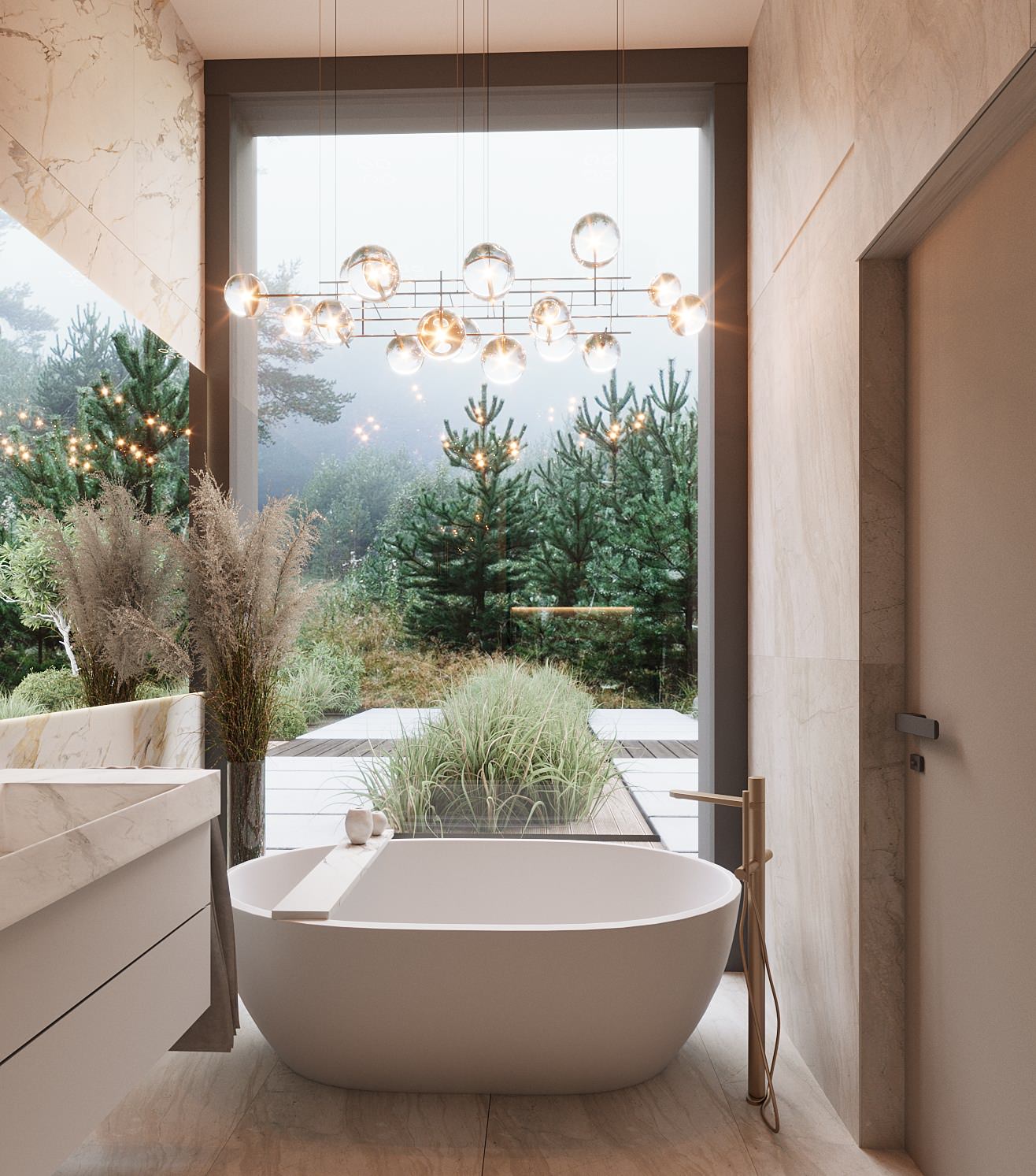 Обложка проекта: Дизайн светлого сан.узла