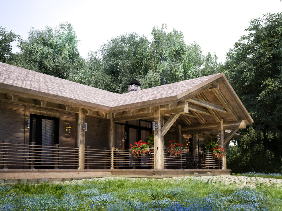 Дом на 4 гостевых номера.