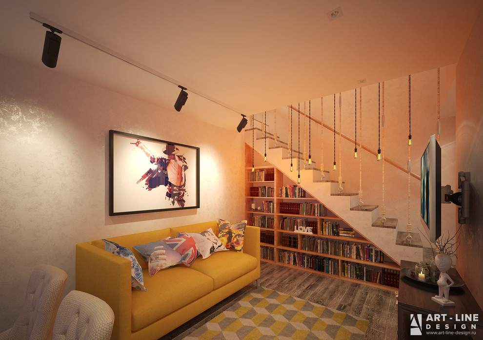 Двухуровневая квартира в современном стиле