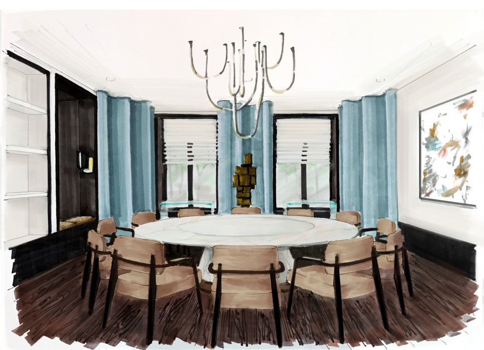 Проект "Персональный север" (Дом в Крекшино, 350 кв. м)