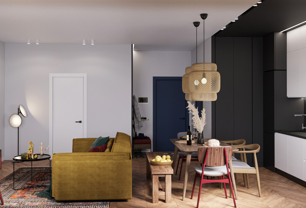 Двухкомнатная квартира для молодой пары в ЖК Селигер Сити