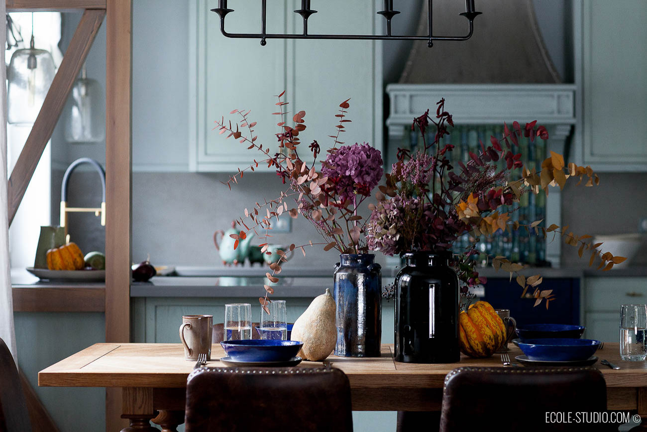 Обложка проекта: КУХНЯ загородного дома