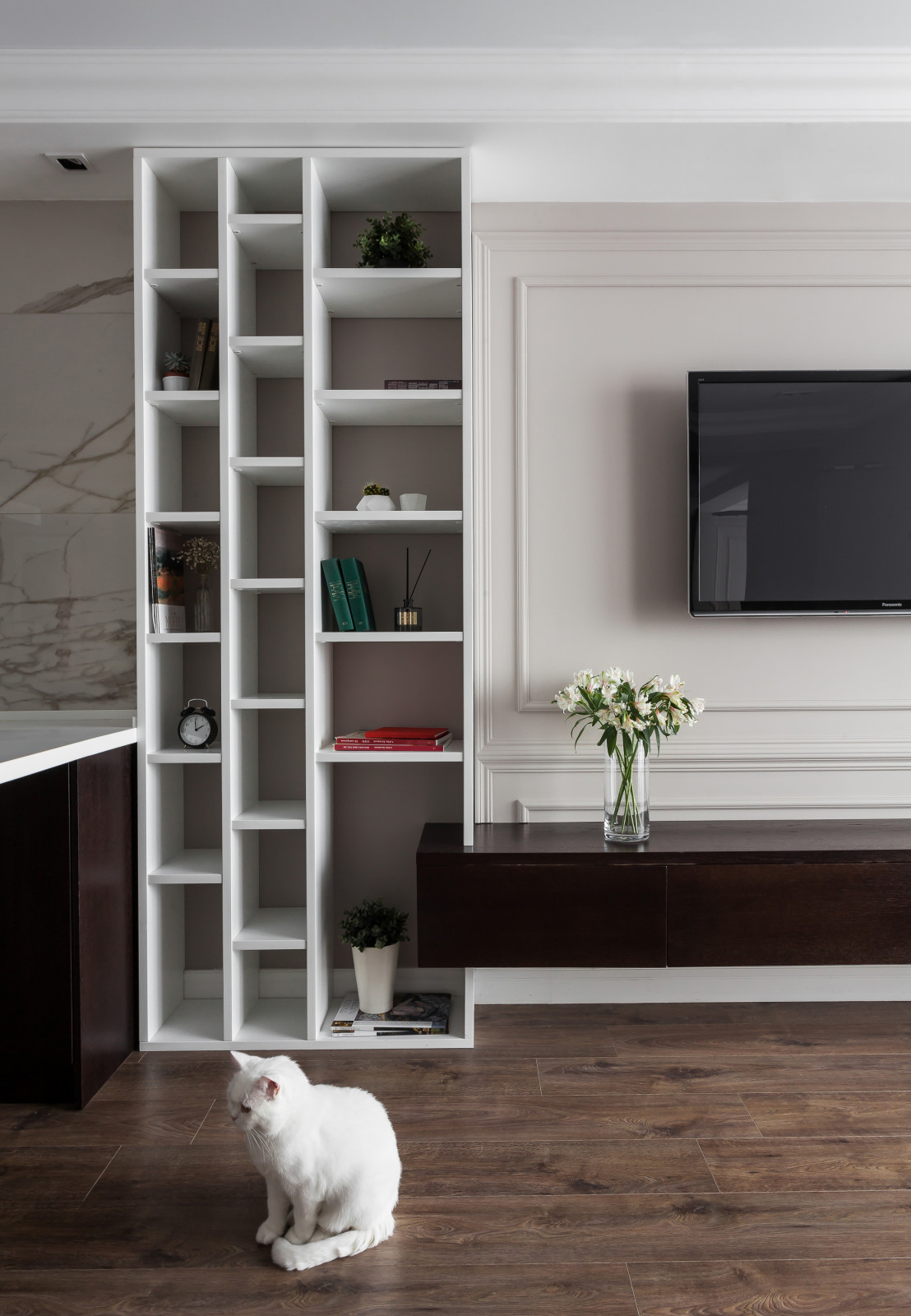 Квартира с двумя белоснежными котами