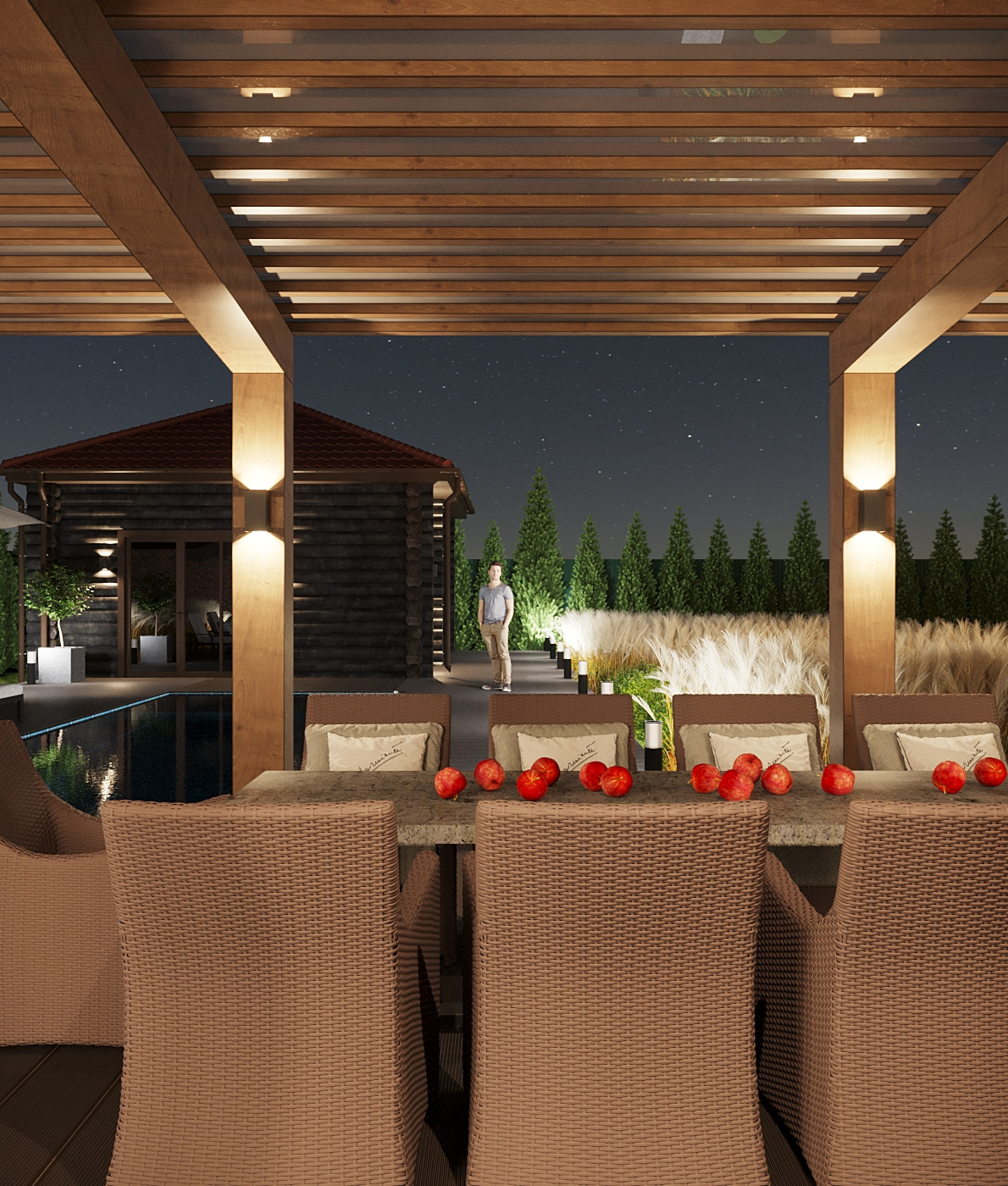 Экстерьер загородного дома