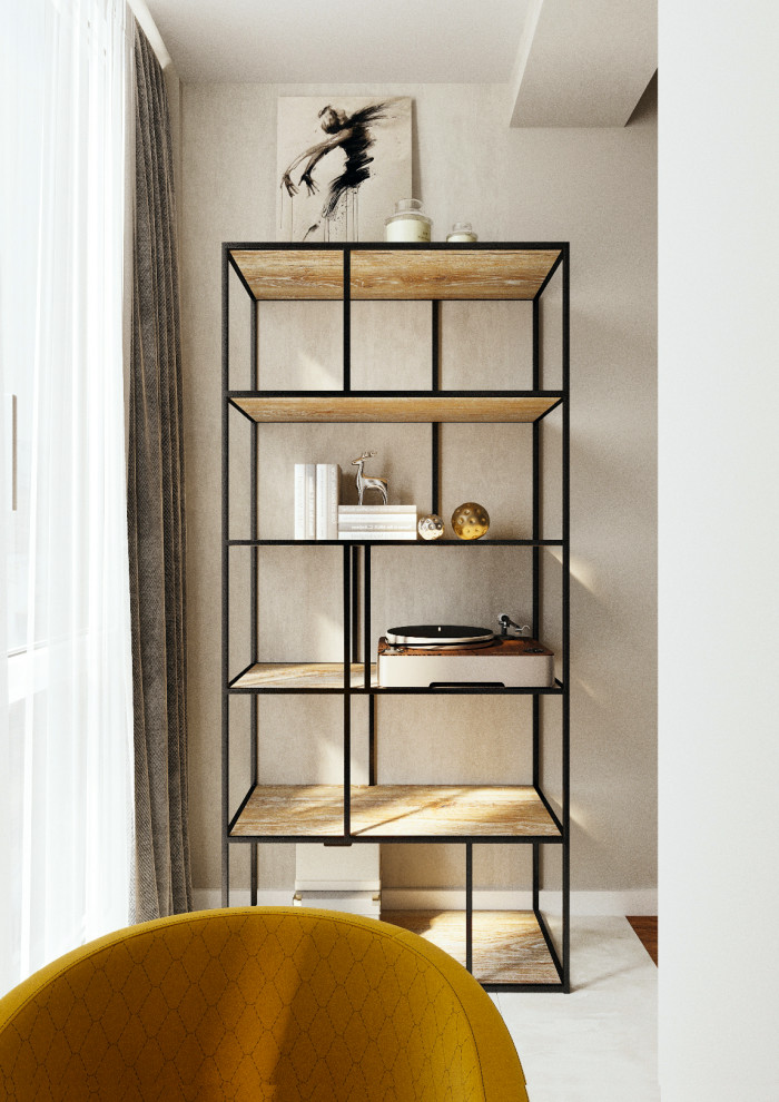 Однушка в доме с террасами