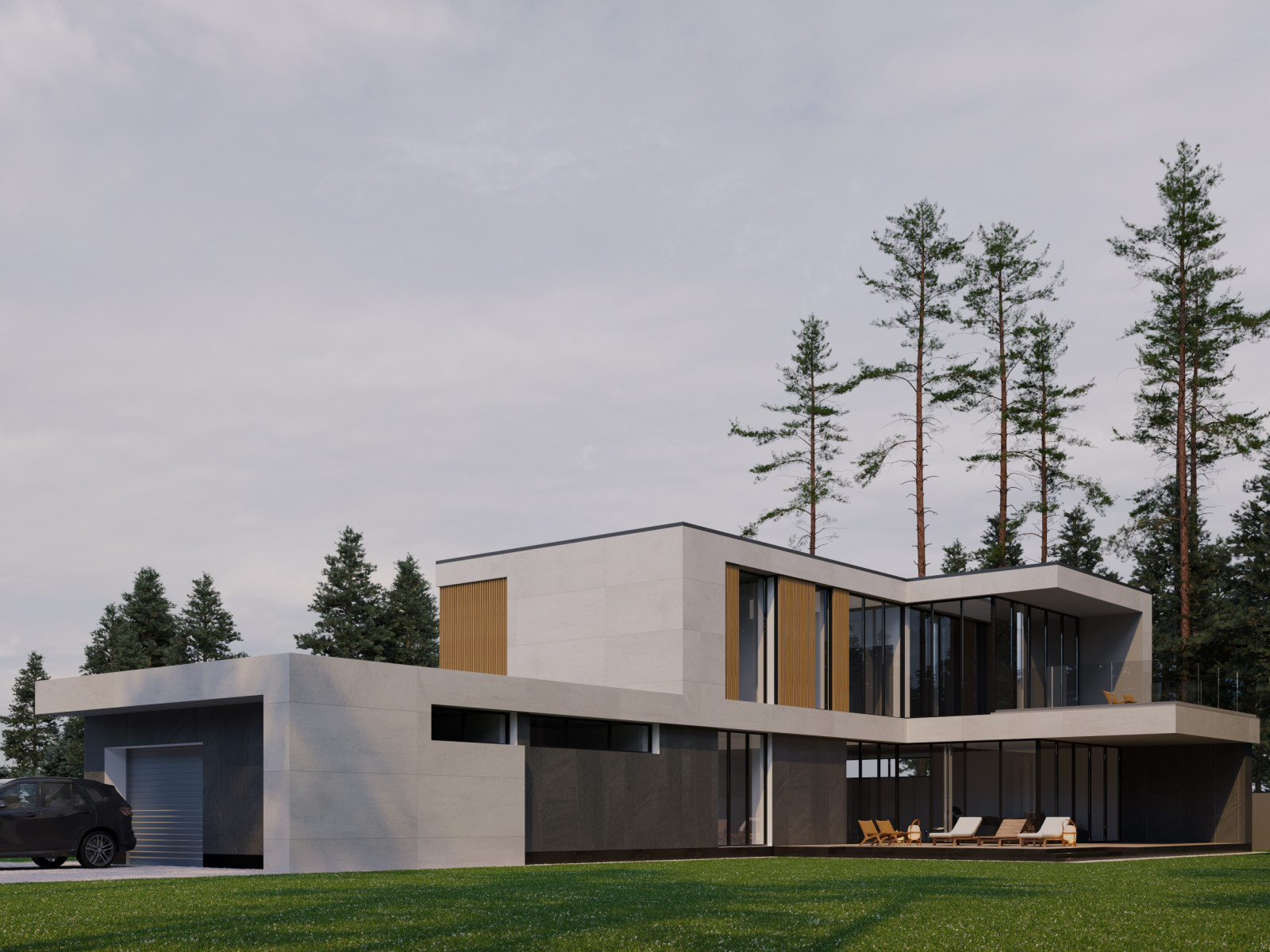 Частный жилой дом.