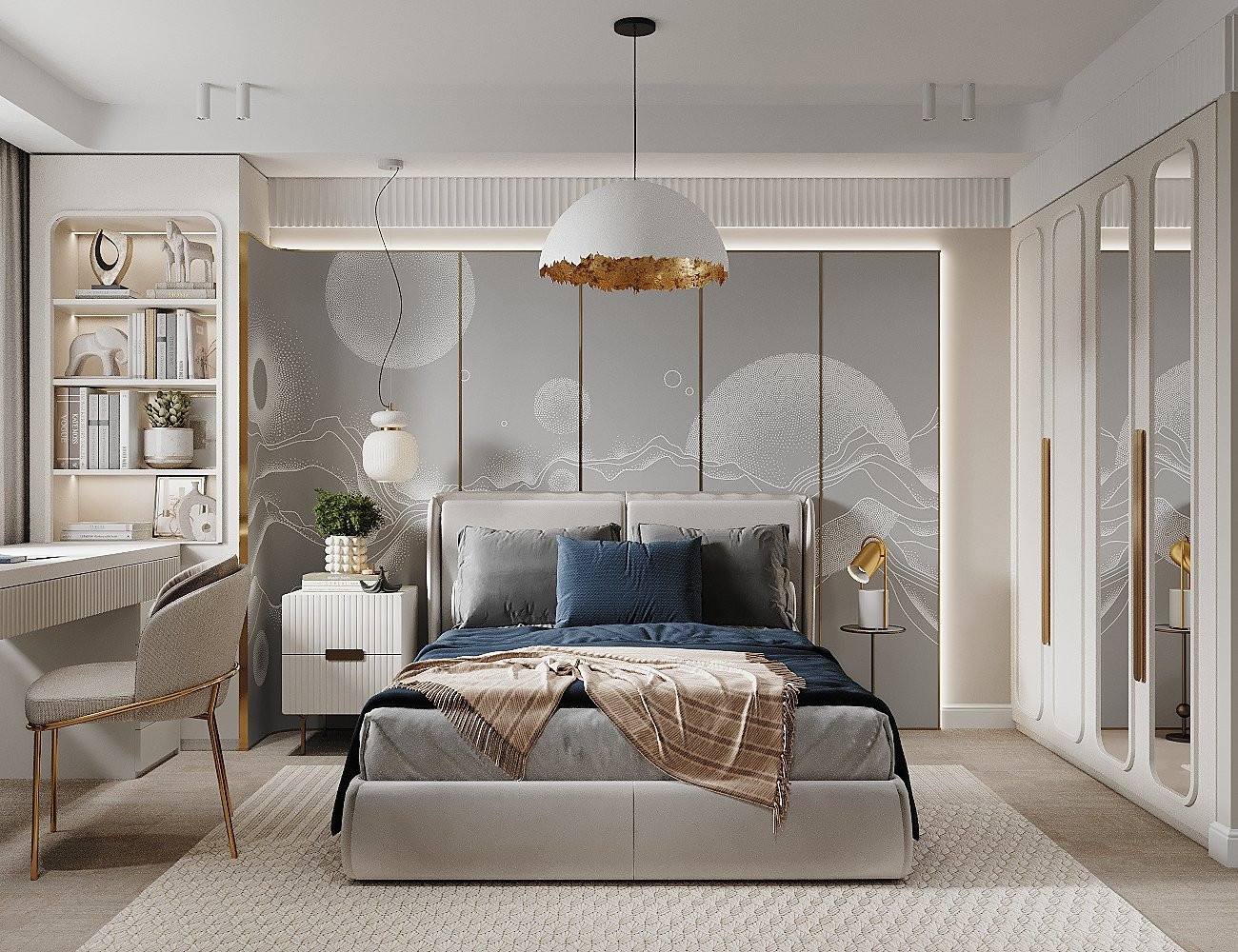 Обложка проекта: Дизайн спальни