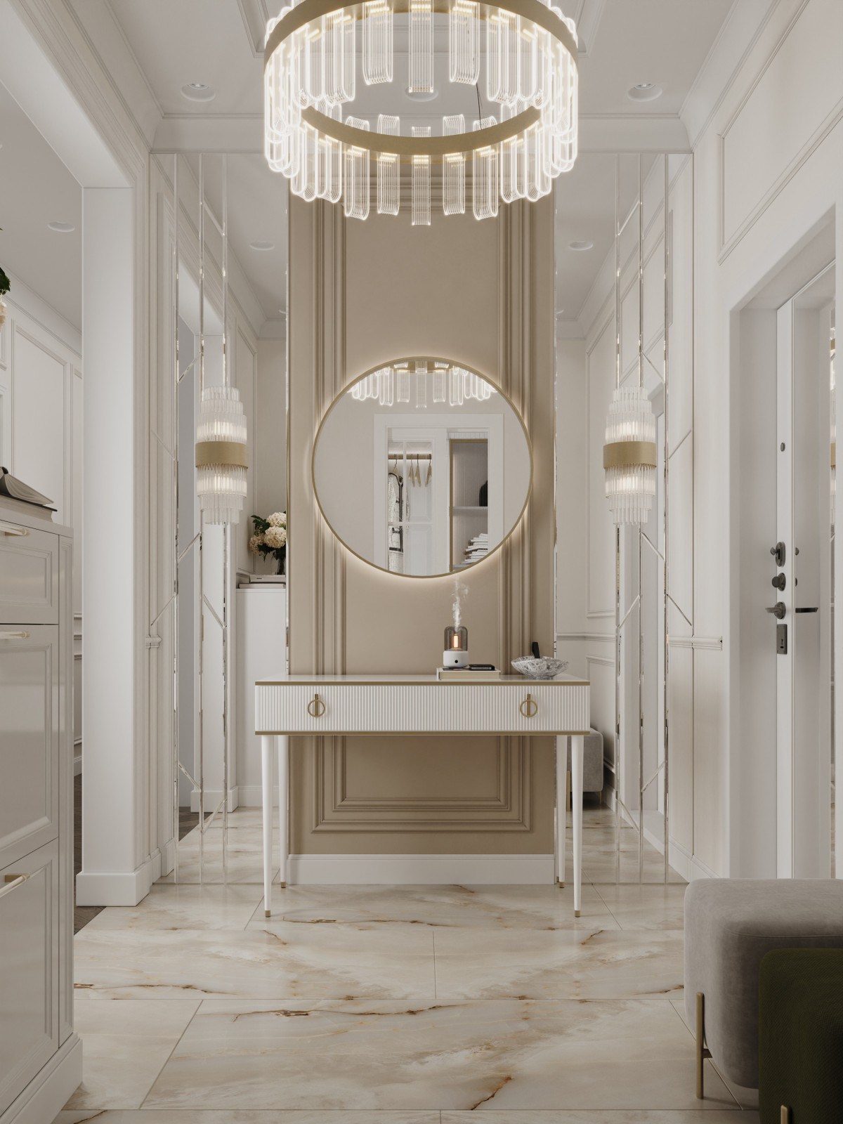 Квартира 128 м² в современном стиле
