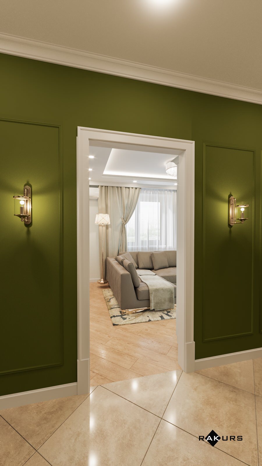 Проект квартиры пр. Комарова