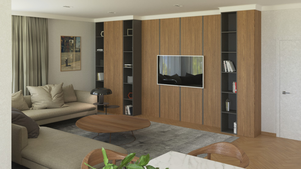 Дизайн проект в Скандинавском стиле