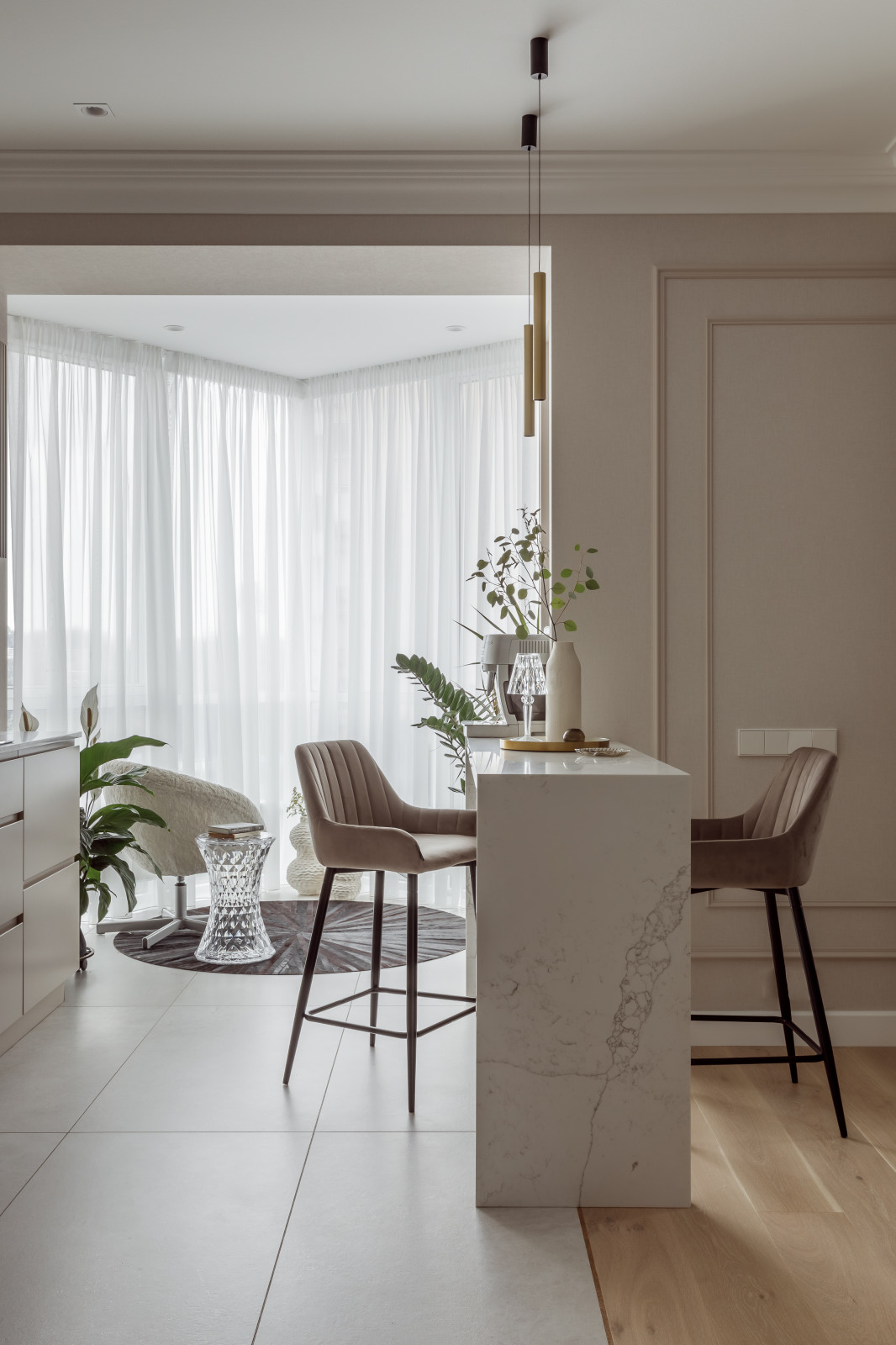 Объединение двух квартир для большой семьи