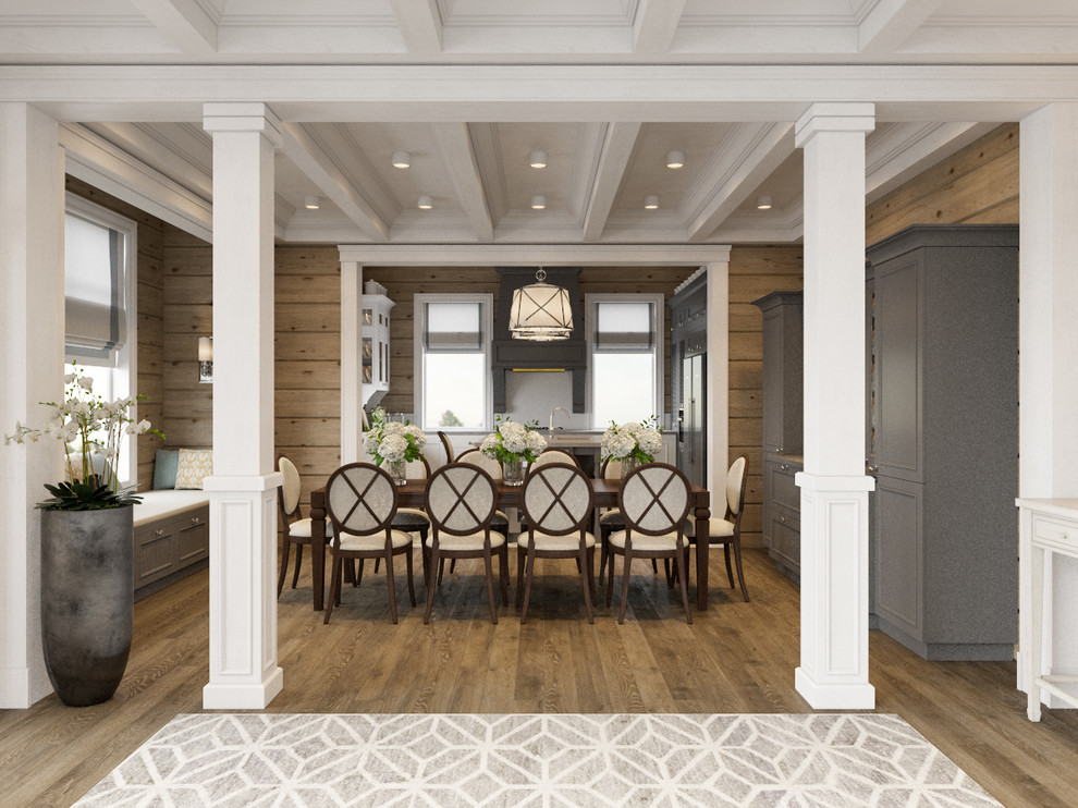 Загородный дом. Лужки. Россия, Московская область / 2016