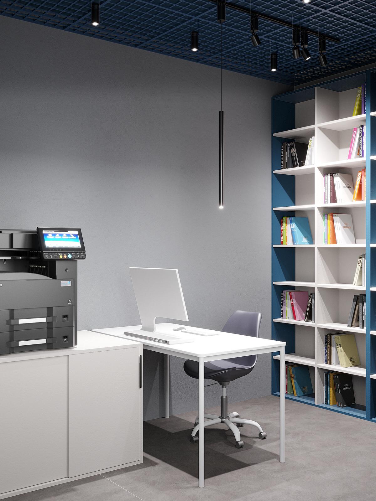 Дизайн интерьера и 3D визуализация библиотеки г.Архангельск