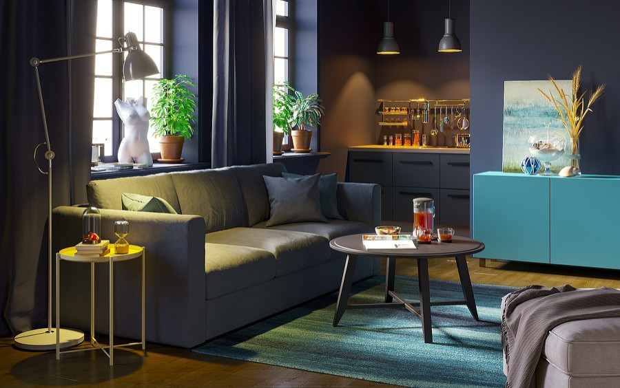 Обложка проекта: Проект квартиры-студии площадь 30 м