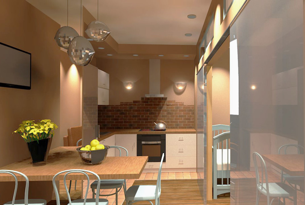 Проект однокомнатной квартиры для молодой пары