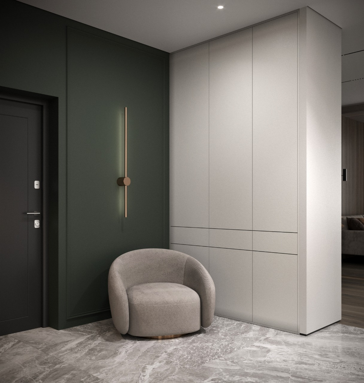 Дизайн квартиры в ЖК "Притяжение"