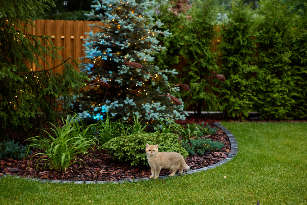 Сад со скатами для звездной пары актеров