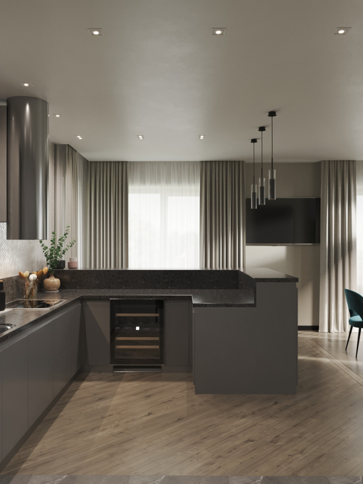 Коттедж 4 этажа