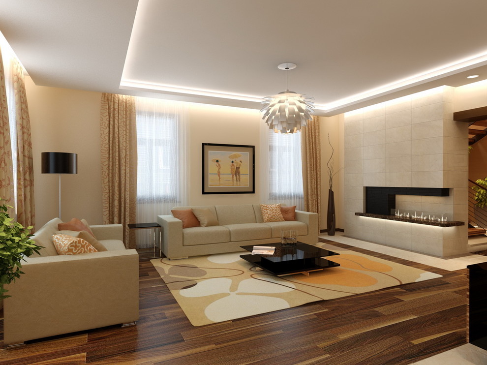 Камень в интерьере