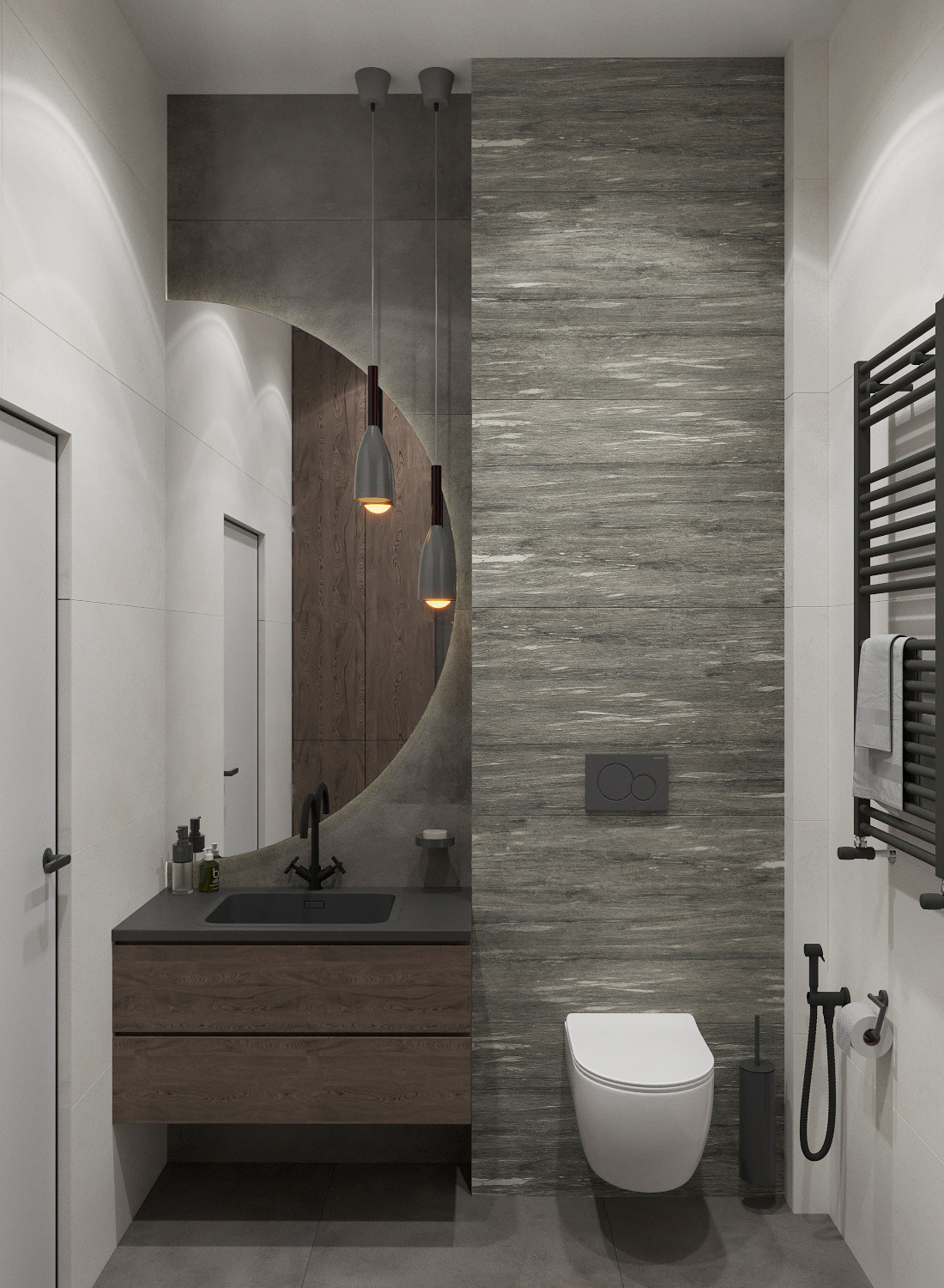 Дизайн-проект квартиры в тиле лофт