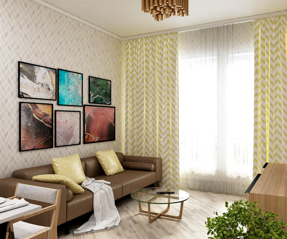 Евродвушка в скандинавском стиле в ЖК "Мещерский лес"