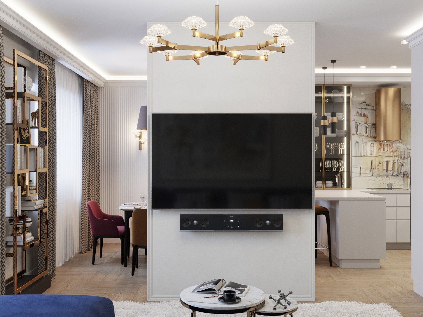 ЖК Атмосфера 4-х комнатная квартира