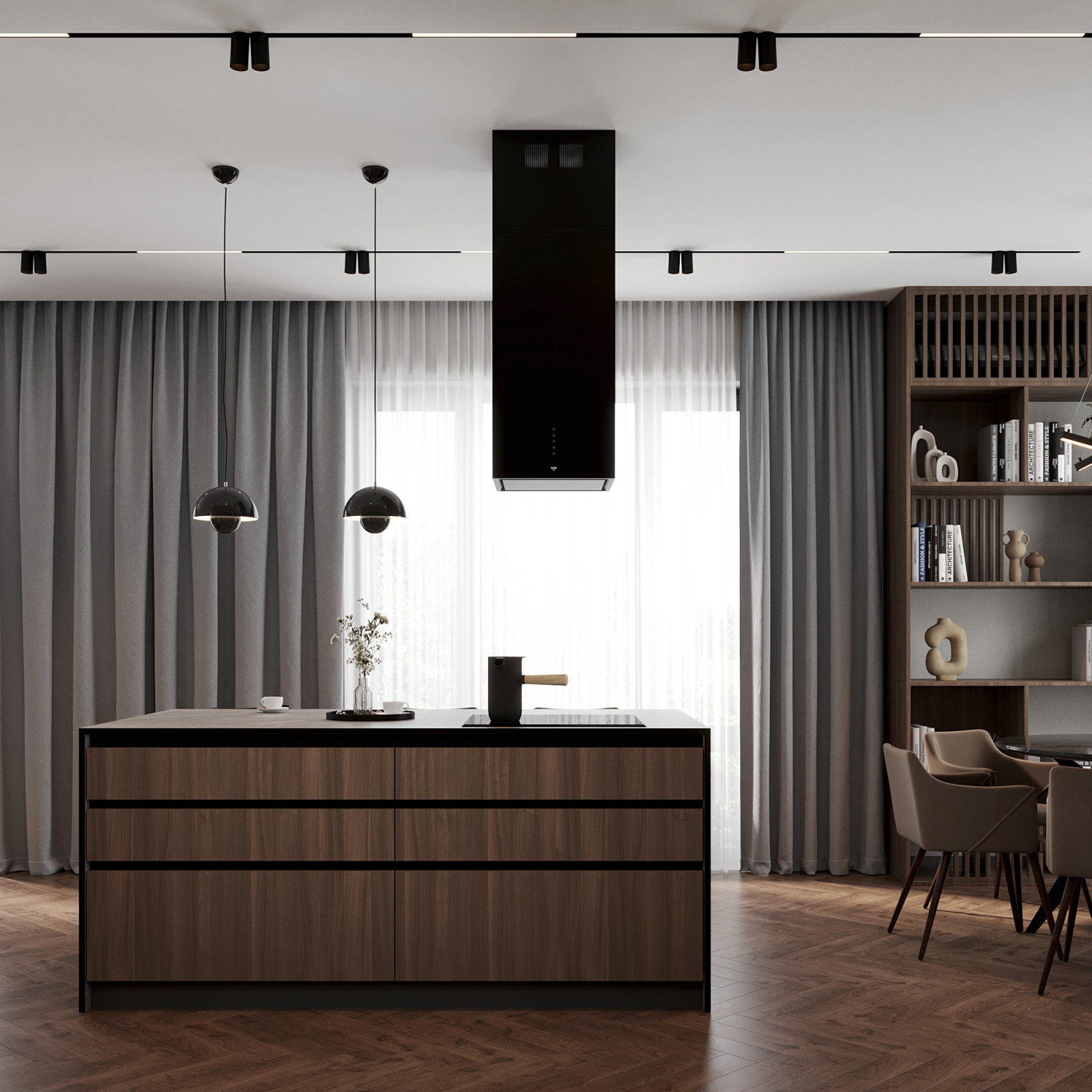 Кухня-гостиная