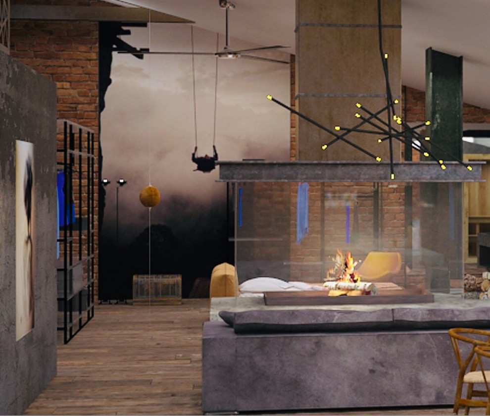 Пентхаус на мансардном этаже