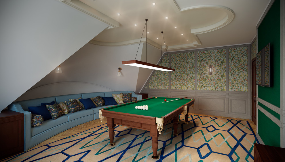 Коттедж в Подмосковье, бильядная