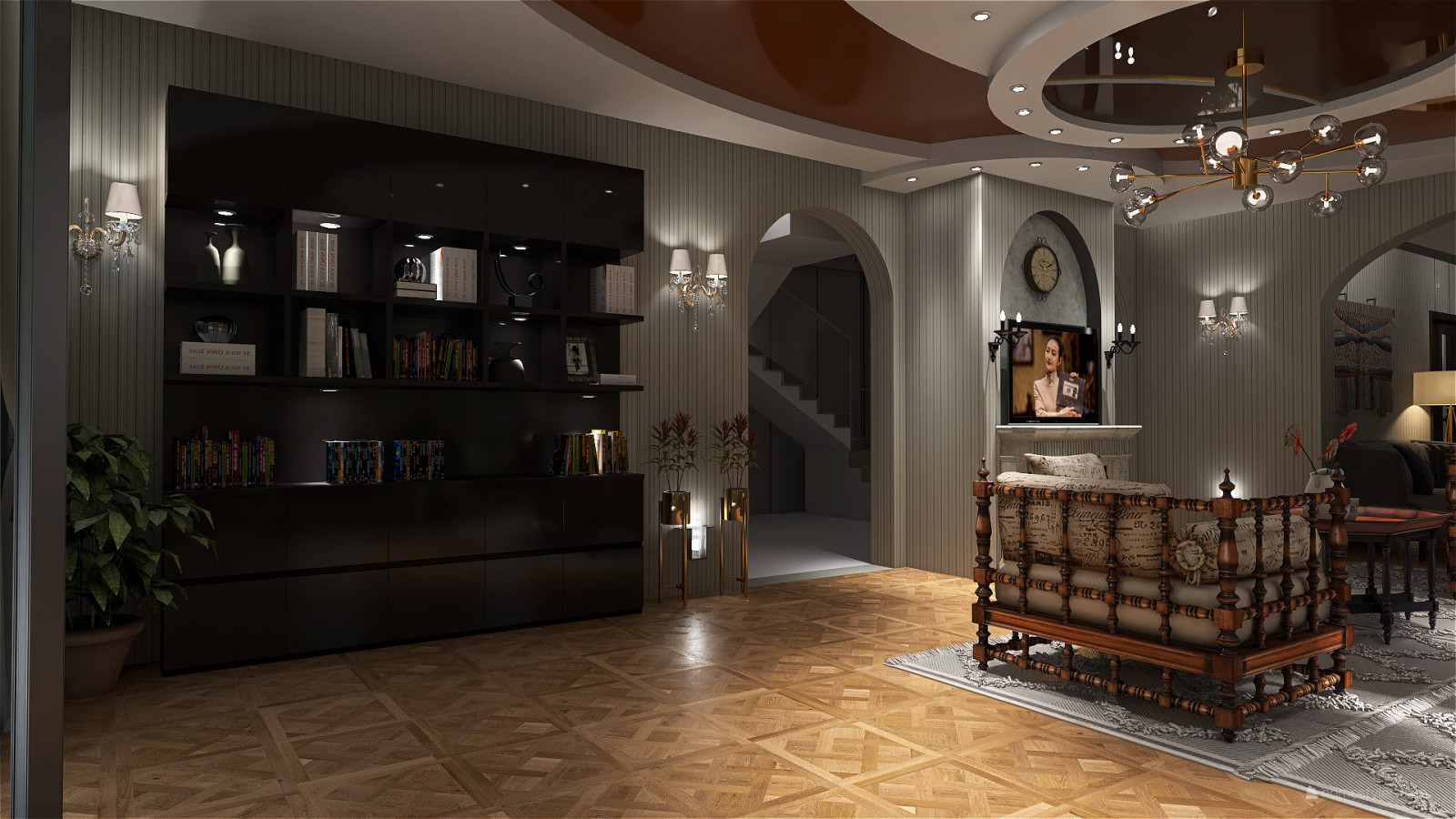 Коттедж 2-эт_ интерьер +экстерьер