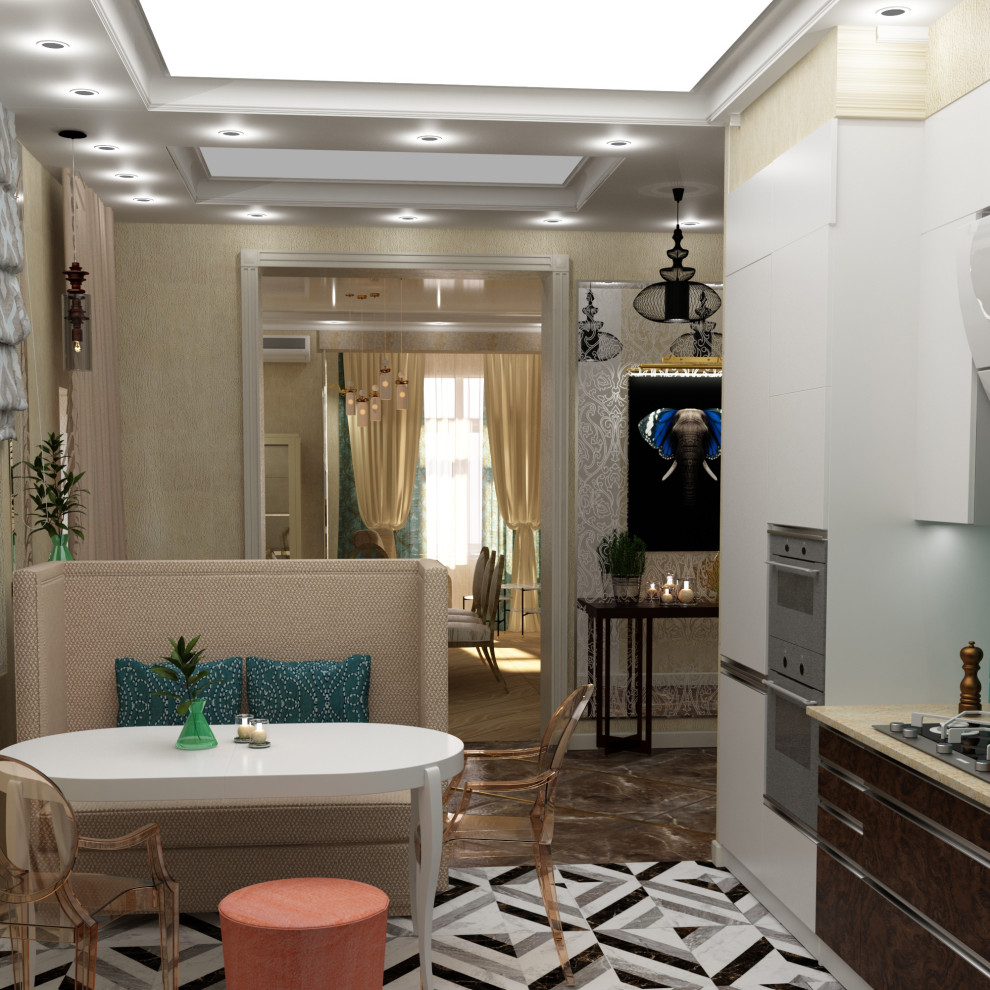 Эклектичная классика загородного дома