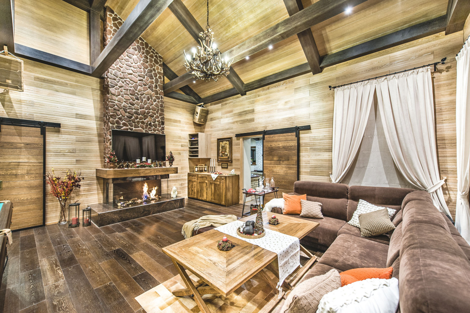 Спа-комплекс в стиле "шале"