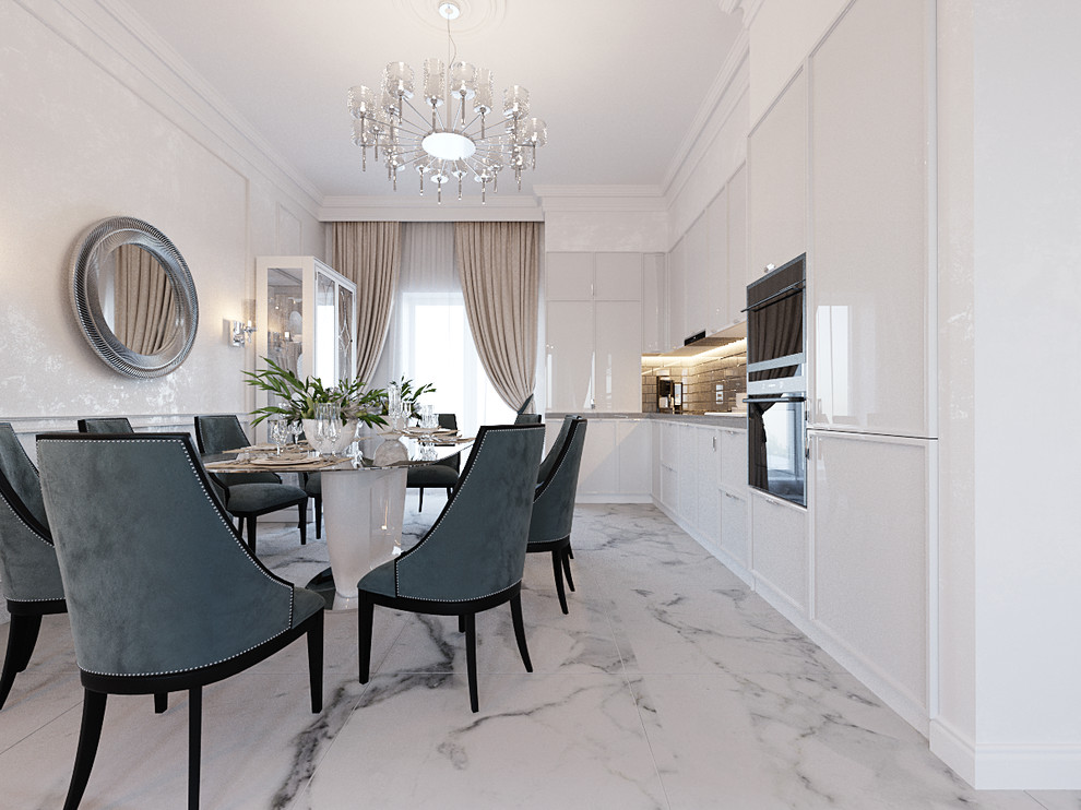 Дизайн дома площадью 136 кв.м в классическом стиле