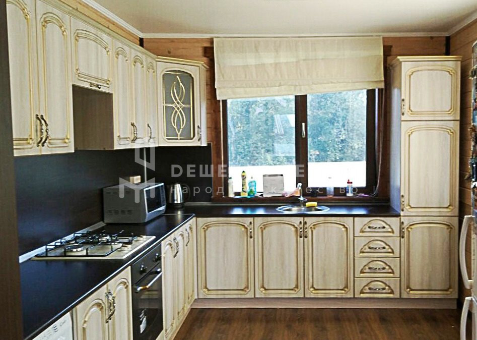 Классическая кухня "Традиция арт.31" с золотой патиной