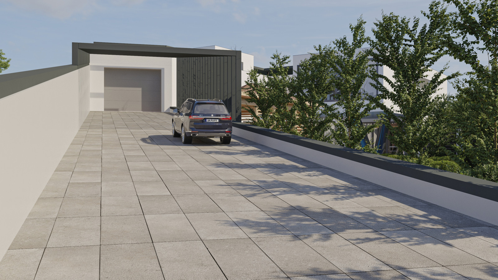 Концепция частного дома в Краснодаре (в посёлке "Немецкая Деревня")